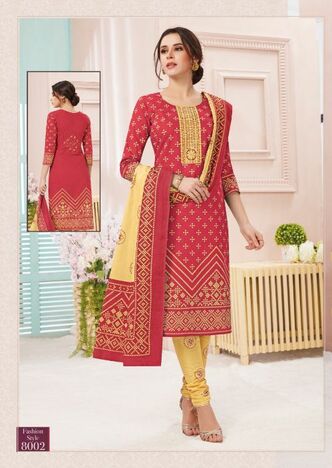 Mayur Bandhani Special Vol-8 Low Range Cotton Dress Material ( 12 Pcs Catalog )