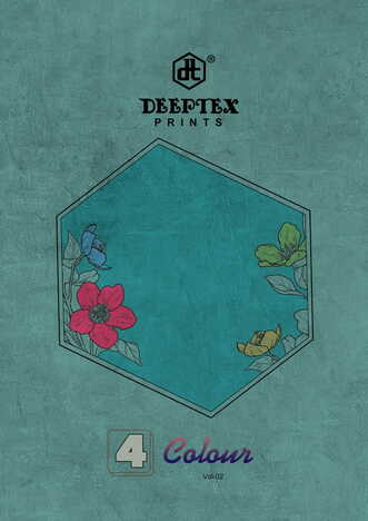 Deeptex  4-Colour Vol-2 Cotton Printed Dress Materials Collection In Wholesale ( 20 Pcs Catalog  )