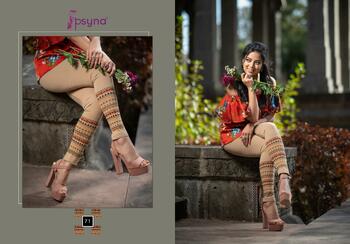 Psyna Ankle Printed Leggings ( 10 Pcs Catalog )