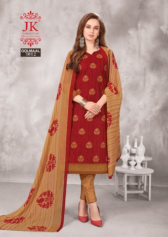 J K Golmaal Vol-3 Daily Wear Salwar Suit ( 10 Pcs Catalog )