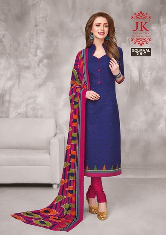 J K Golmaal Vol-3 Daily Wear Salwar Suit ( 10 Pcs Catalog )