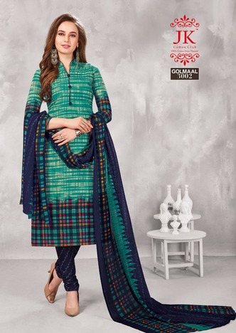 J K Golmaal Vol-3 Daily Wear Salwar Suit ( 10 Pcs Catalog )