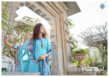 Tanishk Bandhani Causal Wear Lawn Cotton Salwar Kameez Collection ( 8 Pcs Catalog )