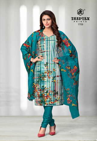 Buy Online  Deeptex Chief Guest Vol 17 Dress Materials In Wholesale  ( 15 Pcs Catalog )