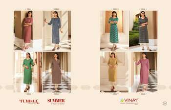 Vinay Fashion Summer Ready-made Kurti With Pant Collection ( 8 Pcs Catalog )