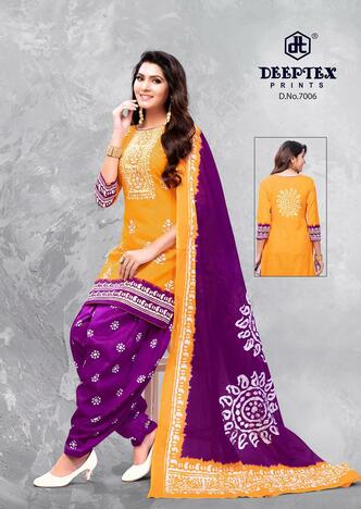 Deeptex Batik Plus Vol-7 Chudidar Dress Material ( 10 Pcs Catalog )