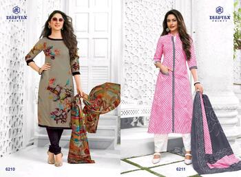 Deeptex Miss India Vol 62 Daily Wear Cotton Printed Dress Materials ( 26 Pcs Catalog )