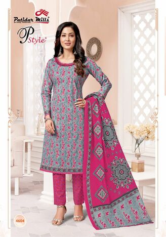 Patidar Pstyle Vol 46  Cotton Printed Chudidar Dress Materials Collection In Wholesale Price ( 16 Pcs Catalog )