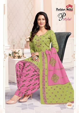 Patidar Pstyle Vol 46  Cotton Printed Chudidar Dress Materials Collection In Wholesale Price ( 16 Pcs Catalog )