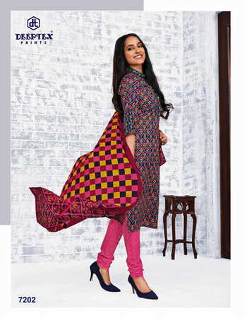 Deeptex Miss India Vol-72 Pure Cotton Printed Dress Materials In Wholesale ( 26 Pcs Catalog )