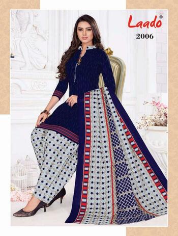Laddo Priti Vol-2 Cotton Printed Patiyala Salwar Suit ( 10 pcs catalog )