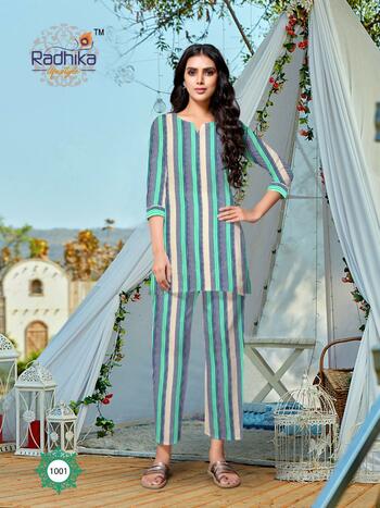 Radhika Lifestyle Nighty Queen Vol-1 Cotton Fabric Women Night Wear Collection ( 8 Pcs Catalog )