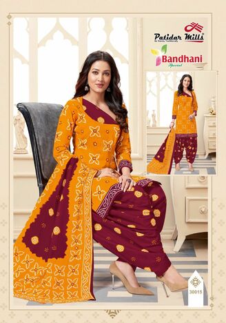 Patidar Bandhani Special Vol 30 Cotton Printed Dress Materials In Wholesale Price ( 16 Pcs Catalog )