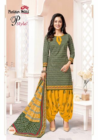 Patidar Pstyle Vol 46  Cotton Printed Chudidar Dress Materials Collection In Wholesale Price ( 16 Pcs Catalog )