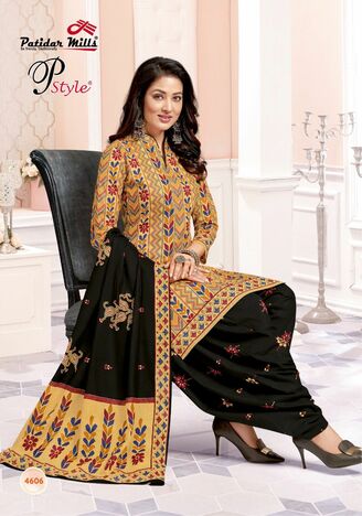 Patidar Pstyle Vol 46  Cotton Printed Chudidar Dress Materials Collection In Wholesale Price ( 16 Pcs Catalog )