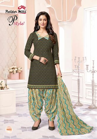 Patidar Pstyle Vol 46  Cotton Printed Chudidar Dress Materials Collection In Wholesale Price ( 16 Pcs Catalog )