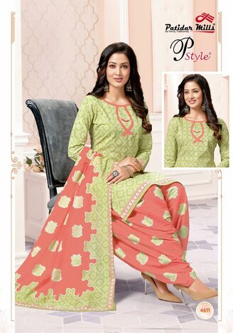 Patidar Pstyle Vol 46  Cotton Printed Chudidar Dress Materials Collection In Wholesale Price ( 16 Pcs Catalog )