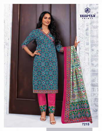 Deeptex Miss India Vol-72 Pure Cotton Printed Dress Materials In Wholesale ( 26 Pcs Catalog )