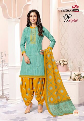 Patidar Pstyle Vol 46  Cotton Printed Chudidar Dress Materials Collection In Wholesale Price ( 16 Pcs Catalog )