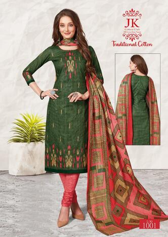 Jk Traditional Cotton Vol -1 Cotton Dupatta Designer Dress Materials In Wholesale Price ( 12 pcs catalog )