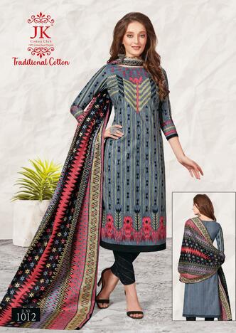 Jk Traditional Cotton Vol -1 Cotton Dupatta Designer Dress Materials In Wholesale Price ( 12 pcs catalog )