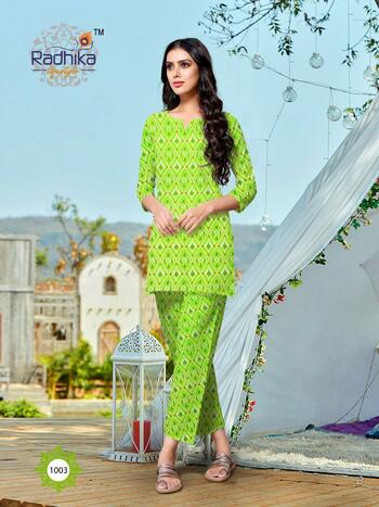 Radhika Lifestyle Nighty Queen Vol-1 Cotton Fabric Women Night Wear Collection ( 8 Pcs Catalog )