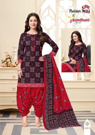 Patidar Bandhani Special Vol 30 Cotton Printed Dress Materials In Wholesale Price ( 16 Pcs Catalog )