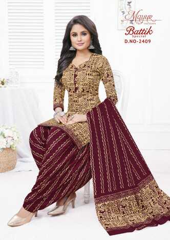 Mayur Batik Special Vol-24 Cotton Printed Dress Materials In Wholesale ( 10 Pcs Catalog )
