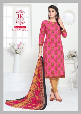 J K Glamour Vol-5  Salwar Suit ( 12 Pcs Catalog )