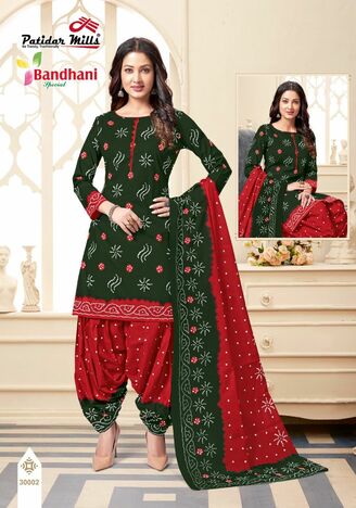 Patidar Bandhani Special Vol 30 Cotton Printed Dress Materials In Wholesale Price ( 16 Pcs Catalog )